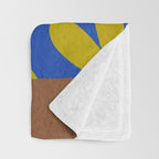 Abstract E007 Throw Blanket Gallery Image 3