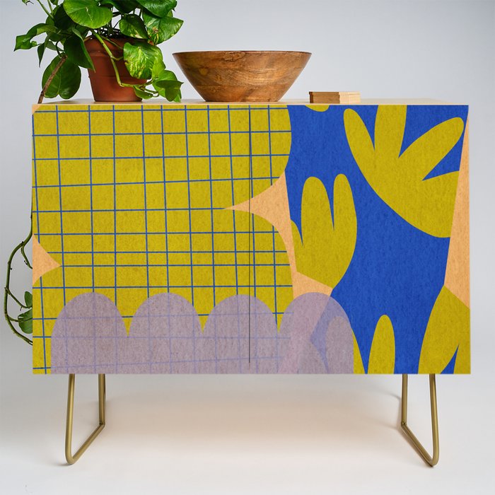 Abstract E007 Credenza Gallery Image 1