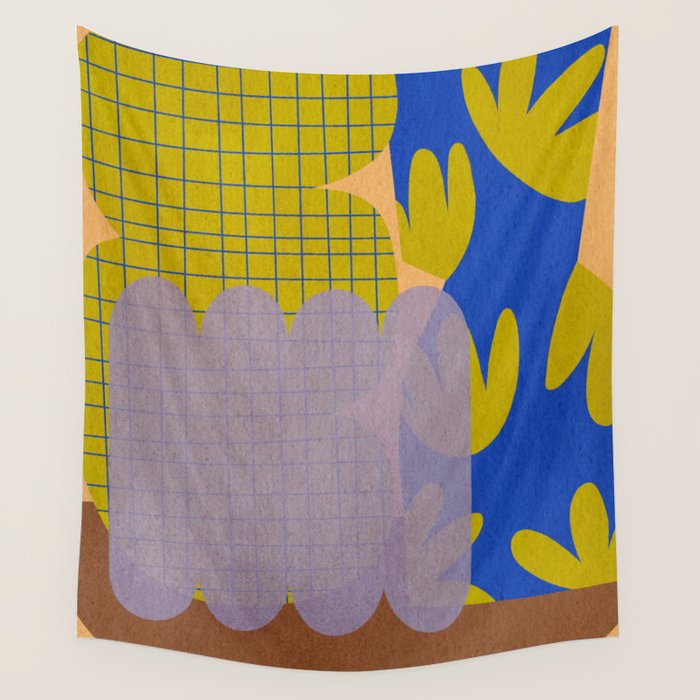 Abstract E007 Wall Tapestry Gallery Image 4