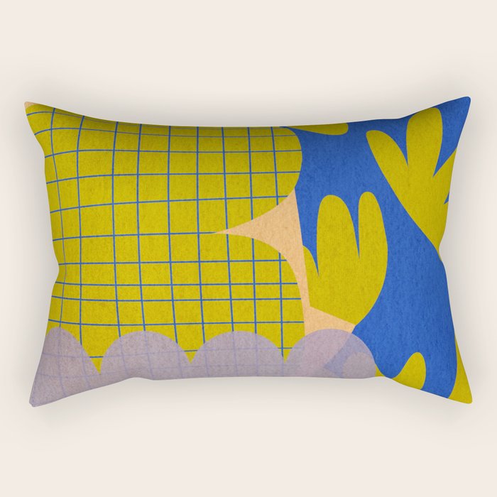 Abstract E007 Rectangular Pillow Gallery Image 1