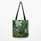 Henri Rousseau "The Equatorial Jungle" Tote Bag Gallery Image 2