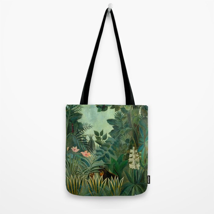 Henri Rousseau "The Equatorial Jungle" Tote Bag Gallery Image 2