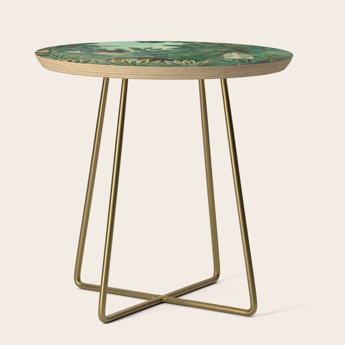 Henri Rousseau "The Equatorial Jungle" Side Table Gallery Image 1