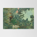 Henri Rousseau "The Equatorial Jungle" Rug Gallery Image 2