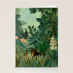 Henri Rousseau "The Equatorial Jungle" Stationery Card Gallery Image 2