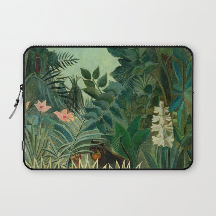 Henri Rousseau "The Equatorial Jungle" Laptop Sleeve Gallery Image 1