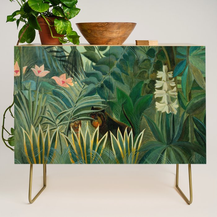 Henri Rousseau "The Equatorial Jungle" Credenza Gallery Image 1