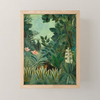 Henri Rousseau "The Equatorial Jungle" Mini Art Print Gallery Image 1