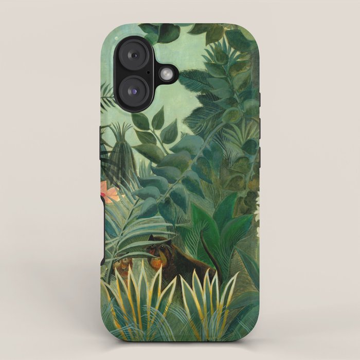 Henri Rousseau "The Equatorial Jungle" iPhone Case Gallery Image 1