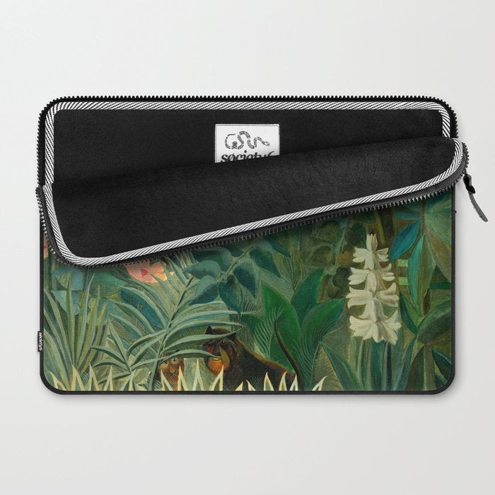 Henri Rousseau "The Equatorial Jungle" Laptop Sleeve Gallery Image 2