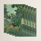 Henri Rousseau "The Equatorial Jungle" Wrapping Paper Gallery Image 3