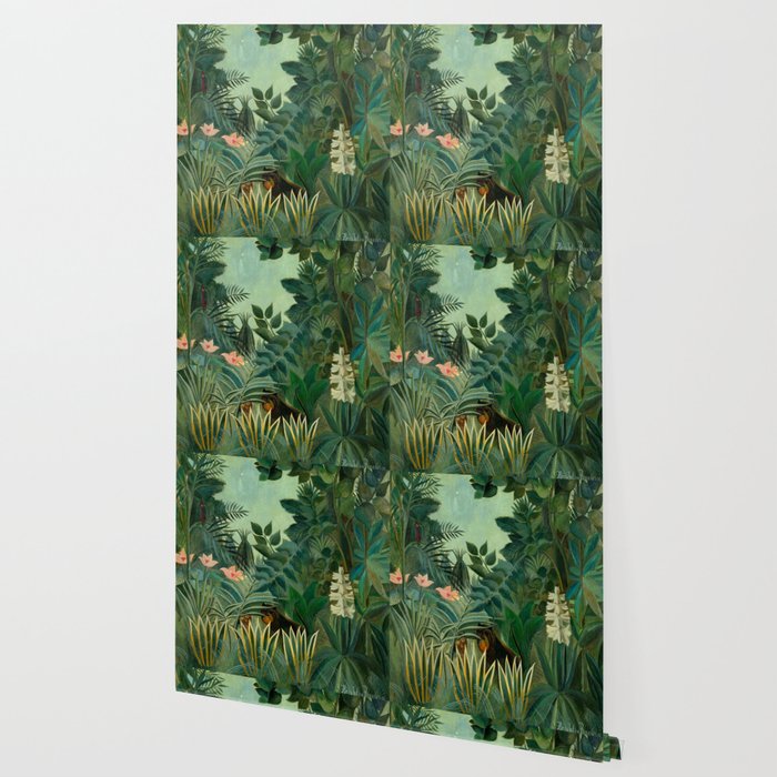 Henri Rousseau "The Equatorial Jungle" Wallpaper Gallery Image 2