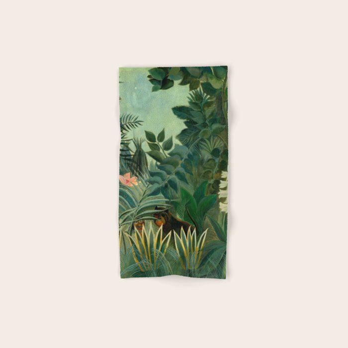 Henri Rousseau "The Equatorial Jungle" Towels Gallery Image 1