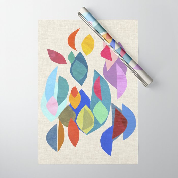 Helix Shards Wrapping Paper Gallery Image 1
