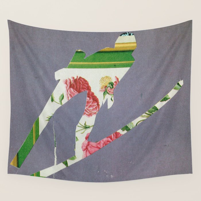 Wintersport a Wall Tapestry Gallery Image 4