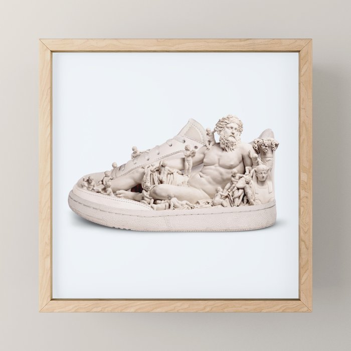 Mythology Sneaker Mini Art Print Gallery Image 1
