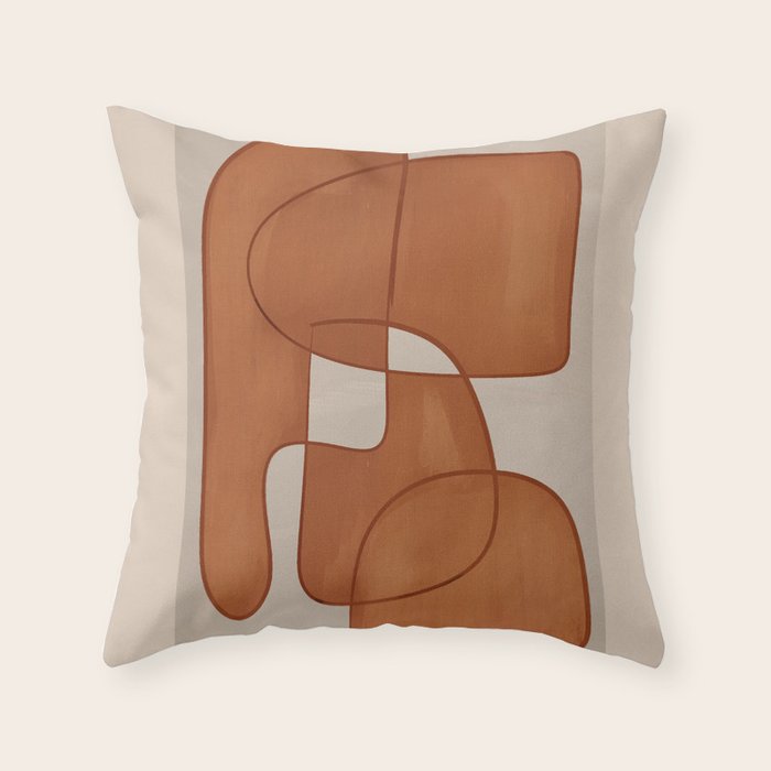 Harmony 8 Throw Pillow Gallery Image 1