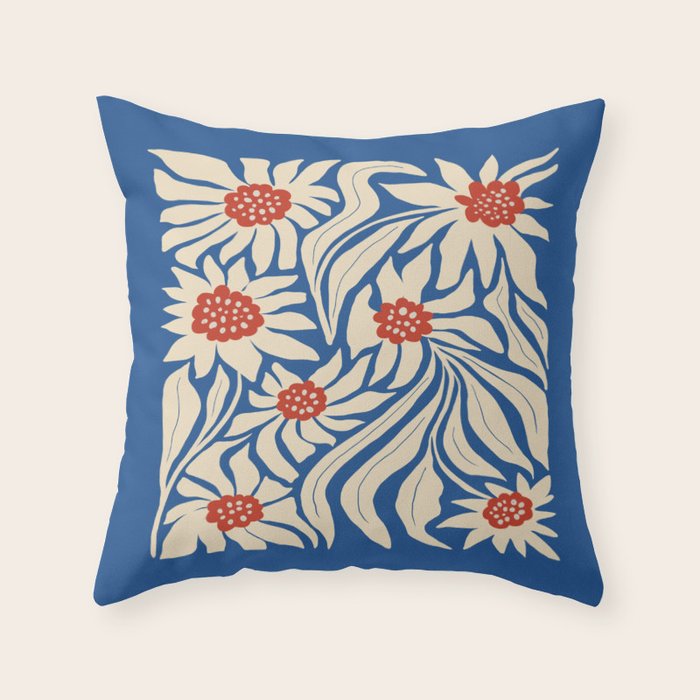 Paris: Flower Market Summer Color Series 01 Throw Pillow Gallery Image 6