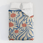 Paris: Flower Market Summer Color Series 01 Duvet Cover Gallery Image 6