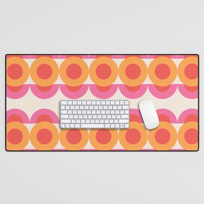 70's pattern no2 Desk Mat Gallery Image 1