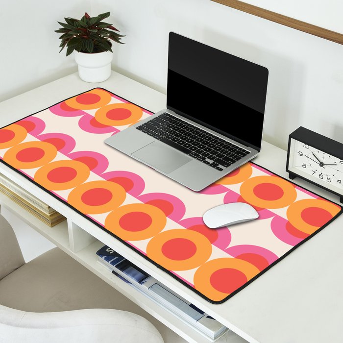 70's pattern no2 Desk Mat Gallery Image 2
