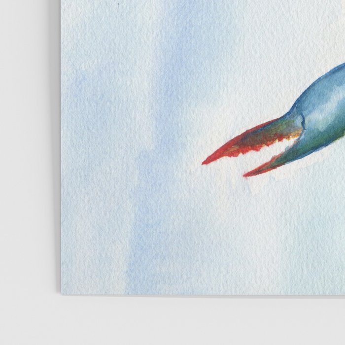 Colorful Blue Crab 2 Poster Gallery Image 3
