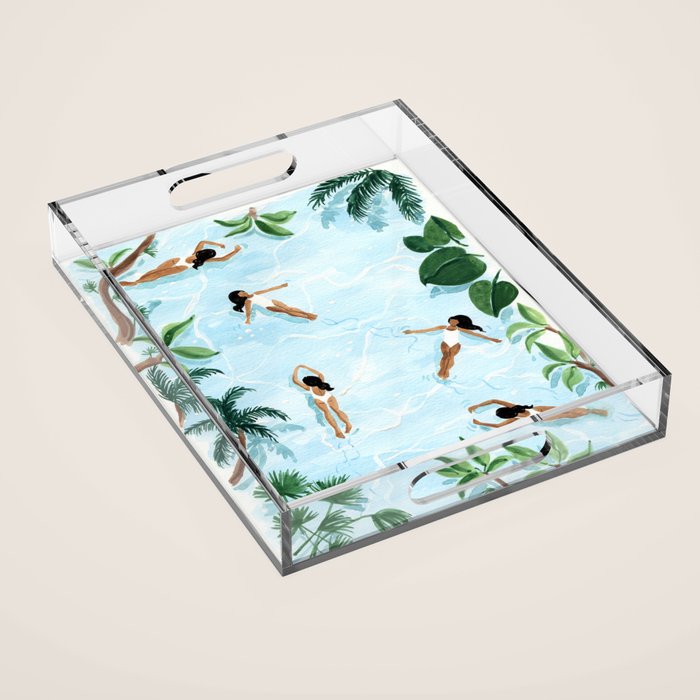 Ocean Dream Acrylic Tray Gallery Image 1