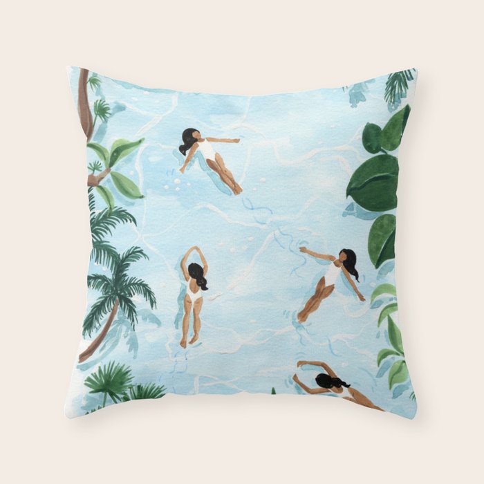 Ocean Dream Throw Pillow Gallery Image 6