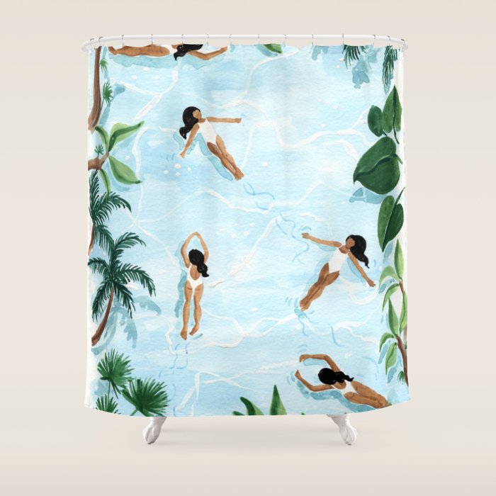 Ocean Dream Shower Curtain Gallery Image 1