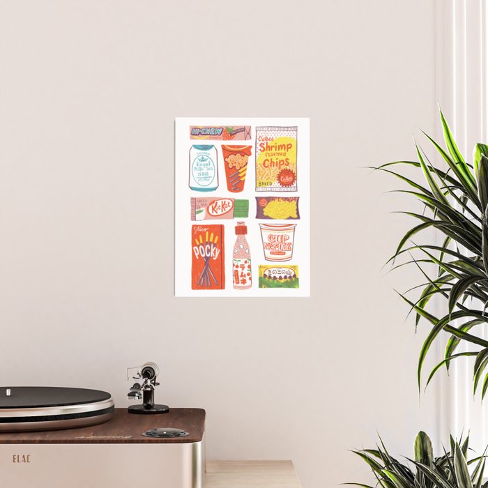 Asian Snacks Poster Gallery Image 2