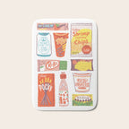 Asian Snacks Bath Mat Gallery Image 1