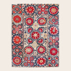Shakhrisyabz Suzani Southwest Uzbekistan Embroidery Print Poster Gallery Image 4