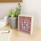 Shakhrisyabz Suzani Southwest Uzbekistan Embroidery Print Mini Art Print Gallery Image 2