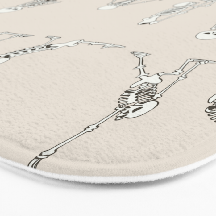 Skeleton Yoga Bath Mat Gallery Image 3