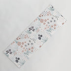 Winter Flower Meadow Yoga Mat Gallery Image 1