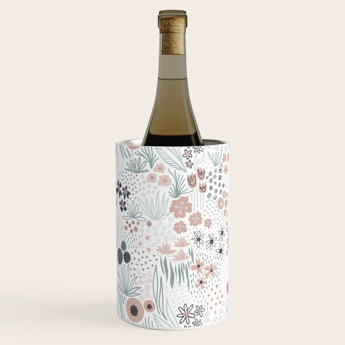 Winter Flower Meadow Wine Chiller Gallery Image 2