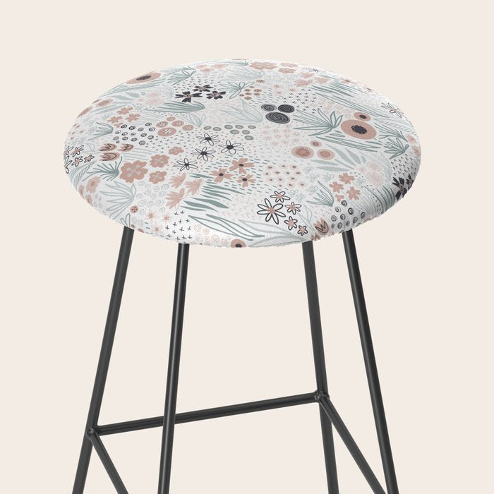 Winter Flower Meadow Stool Gallery Image 2