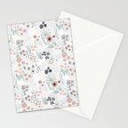 Winter Flower Meadow Stationery Card Gallery Image 2