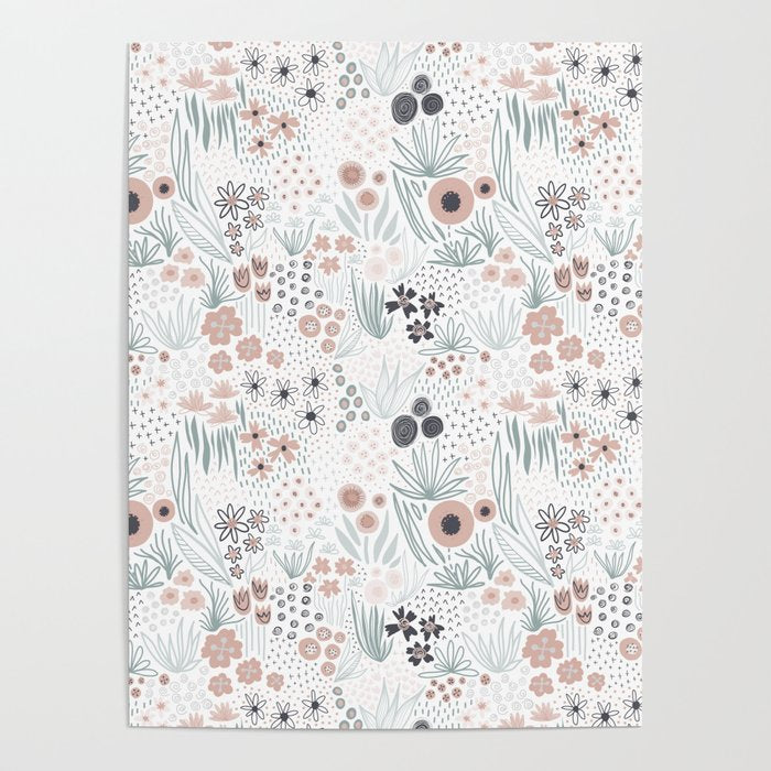 Winter Flower Meadow Poster Gallery Image 4