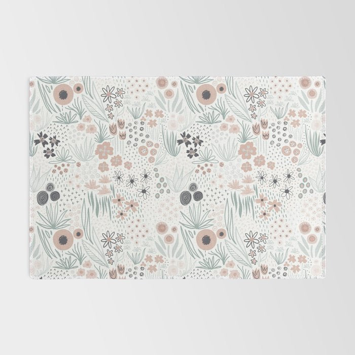 Winter Flower Meadow Rug Gallery Image 2
