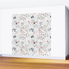 Winter Flower Meadow Wall Mural Gallery Image 2