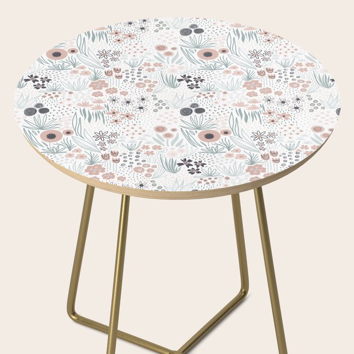 Winter Flower Meadow Side Table Gallery Image 2