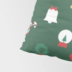 Geometric christmas decoration pattern Pillow Sham Gallery Image 4
