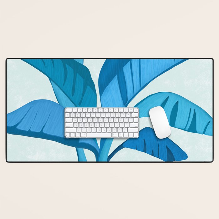 Banana Tree Blues Desk Mat Gallery Image 1