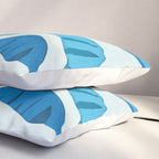 Banana Tree Blues Pillow Sham Gallery Image 3