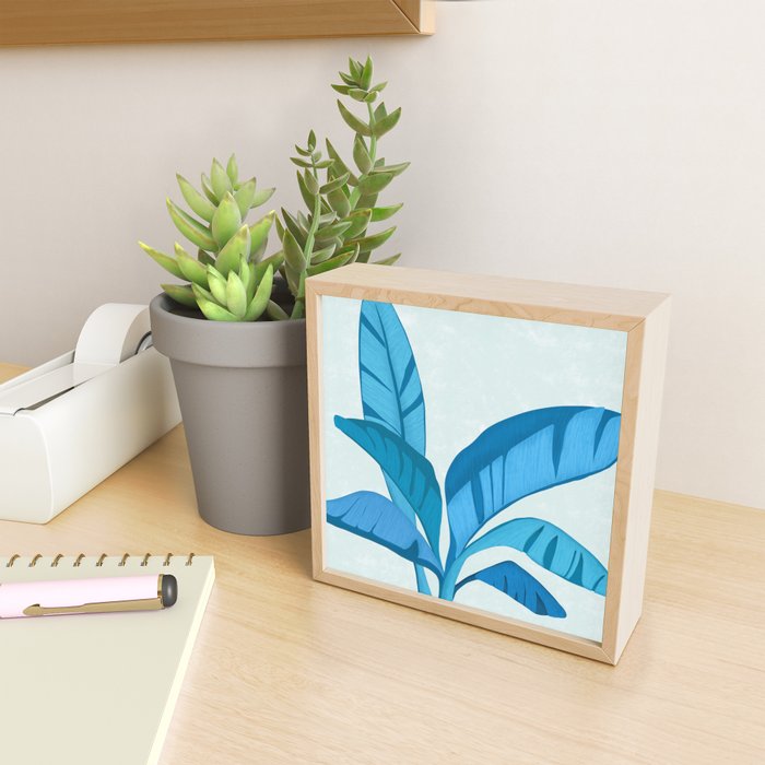 Banana Tree Blues Mini Art Print Gallery Image 2