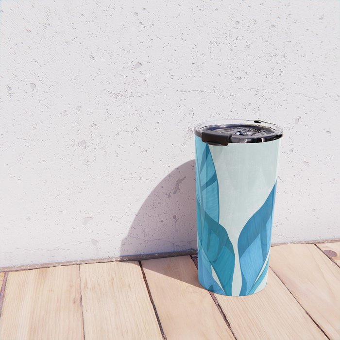 Banana Tree Blues Travel Mug Gallery Image 4