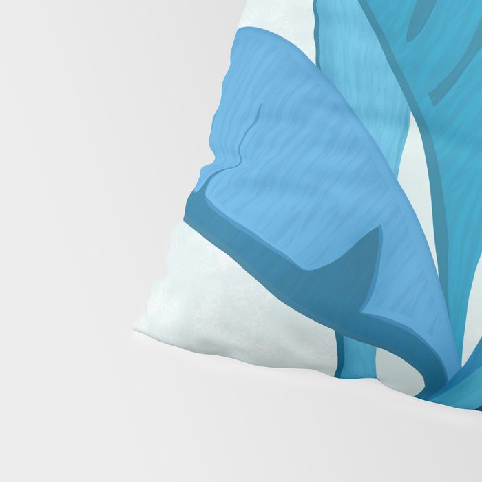 Banana Tree Blues Pillow Sham Gallery Image 4