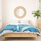 Banana Tree Blues Duvet Cover Gallery Image 3