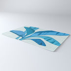 Banana Tree Blues Rug Gallery Image 3